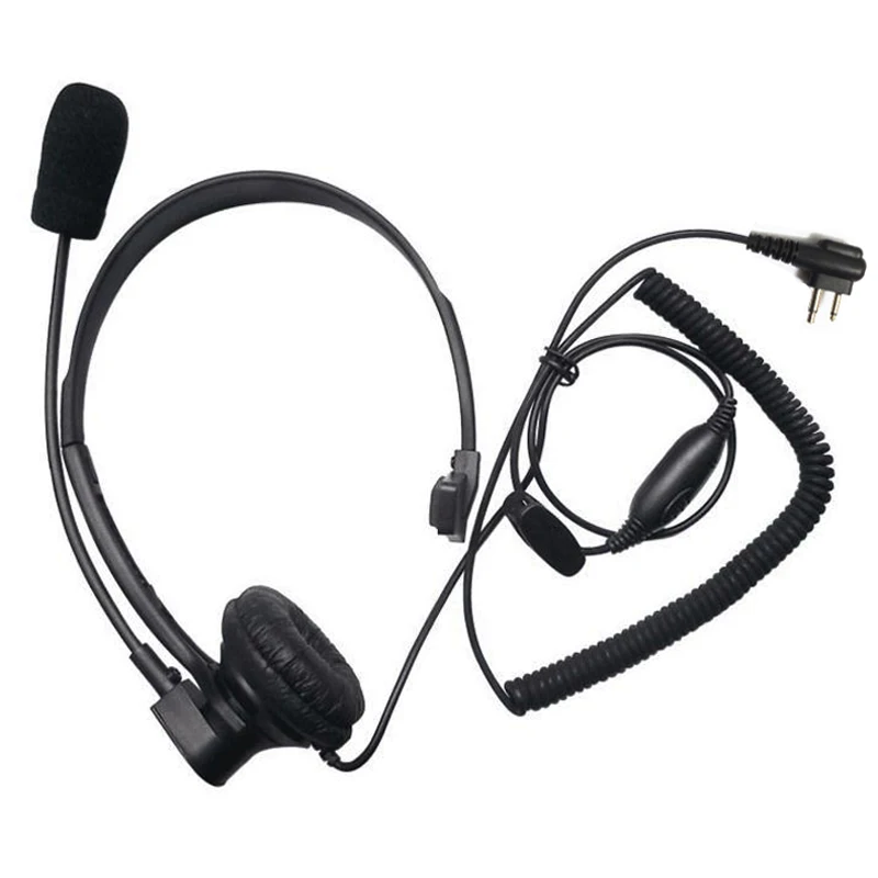 Walkie Talkie Overhead Headset Boom Mic For Motorola XTN446 XTN500 CLS446 CP040 CP140 DP1400 CP200 EP450 BPR40 GP300