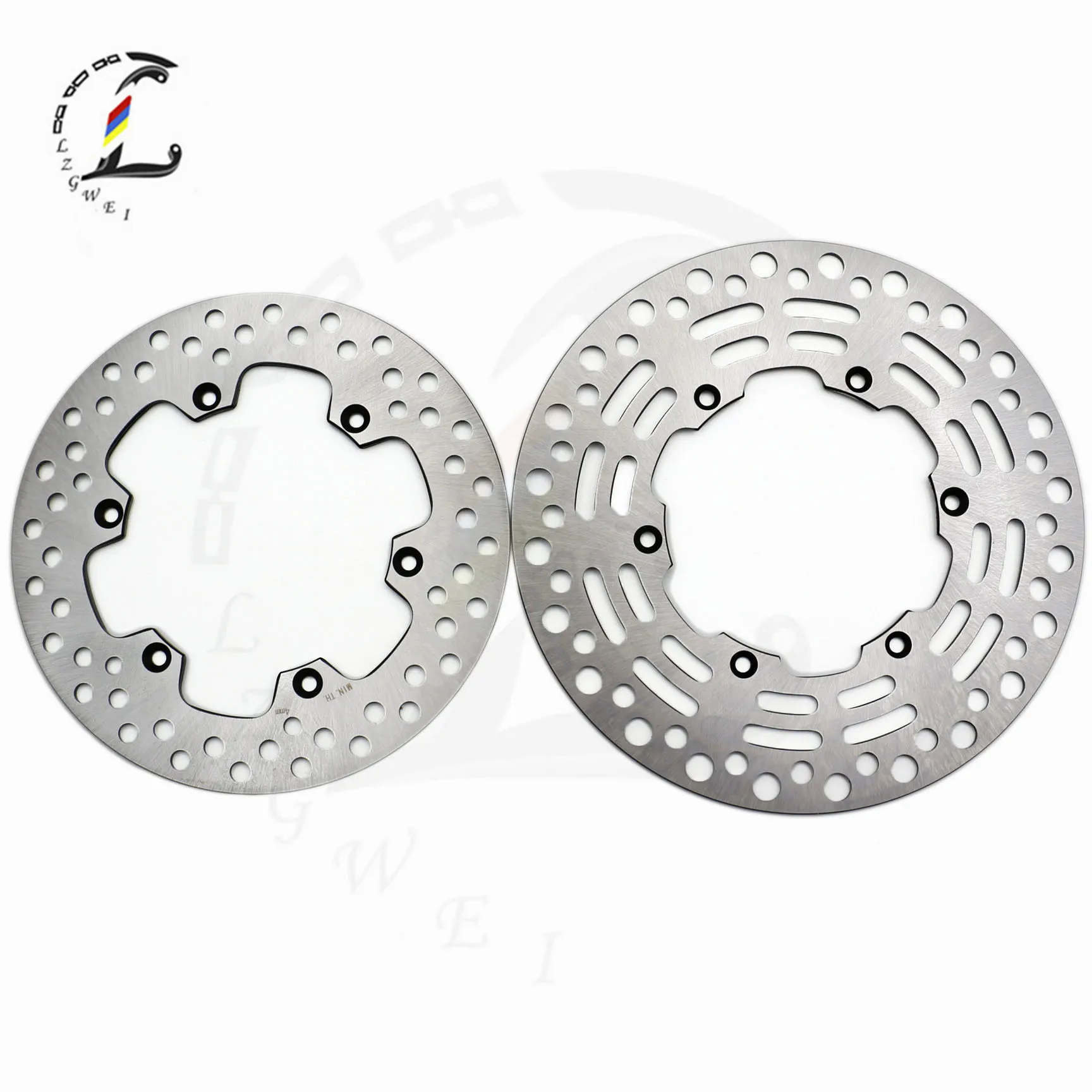 For Suzuki RM125 RM250 RM 125 250 RMX250 RMX 250 DRZ E- S 400 DRZ400 Plate Brake Disks Motorcycle Front Rear Brake Discs