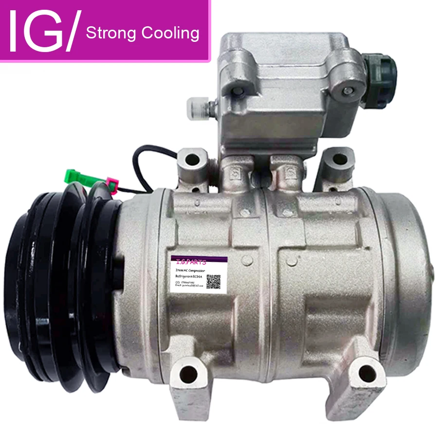 10S17C AC COMPRESSOR FOR AUDI 100 200 80 90 5000 1986-1992 034260805B 034260805C 034260805CX 034260805 034260805A 6001331RC