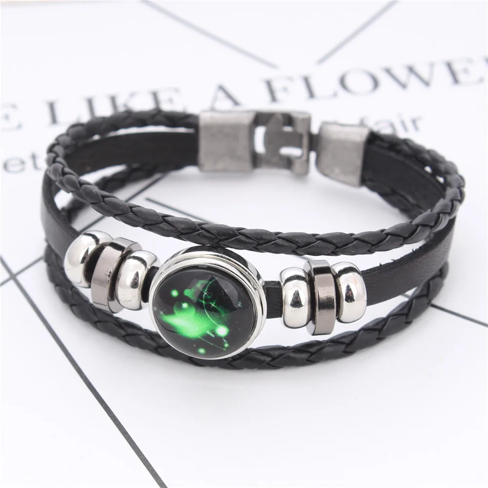 10pcs/lot New 18mm Snap Jewelry Yin Yang Heaven and Earth Pattern 18mm Glass Snap Button Jewelry Fit 18mm Leather Snap Bracelet