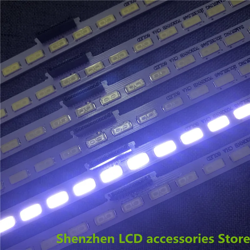 ل سام سونغ 2013SLS46 7030NNB 60 LJ97-04421A LTA460HJ18 46 بوصة استخدام الألومنيوم 100% جديد LCD TV الخلفية شريط 60LED 570 مللي متر