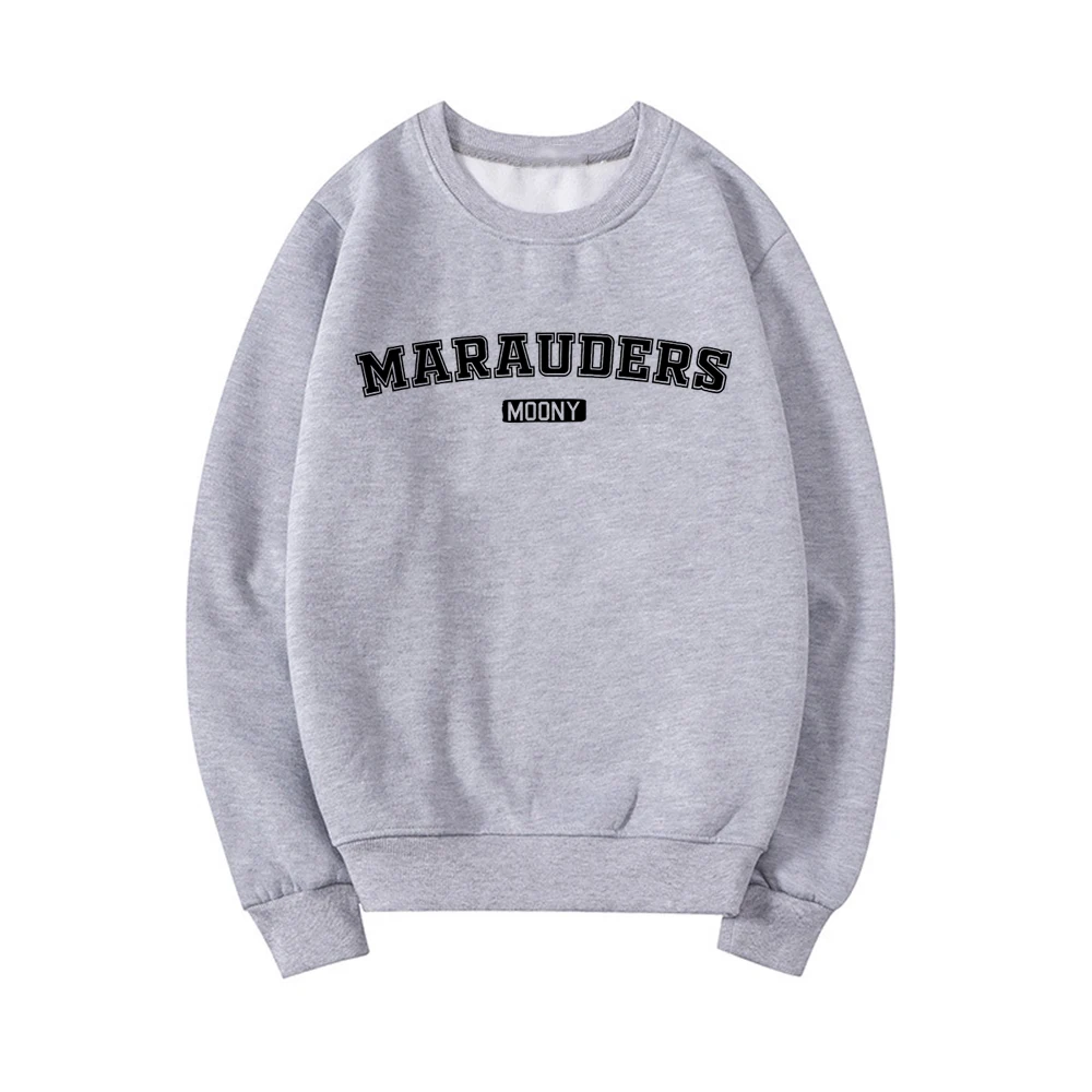 Marauders Sweatshirt Book Lover Crewneck Sweatshirts Harajuku Hoodie Unisex Graphic Hoodies Long Sleeve Tops Casual Sweatshirt