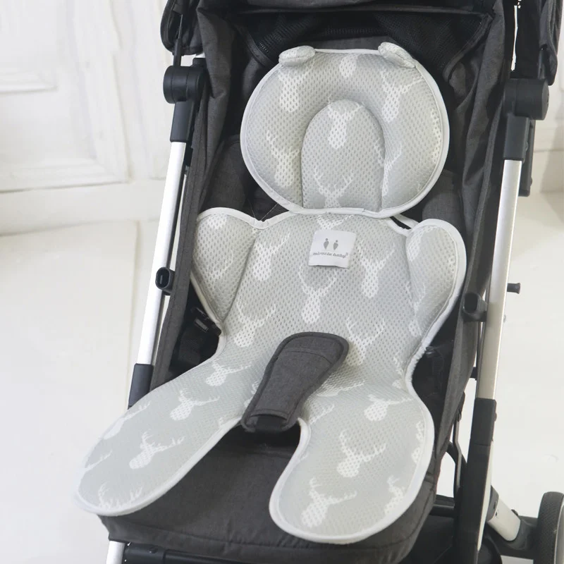 Baby Stroller Seat Soft Cushion Kids Pushchair Car Cart High Chair Seat Trolley Soft Baby Stroller Cushion Pad Accessories