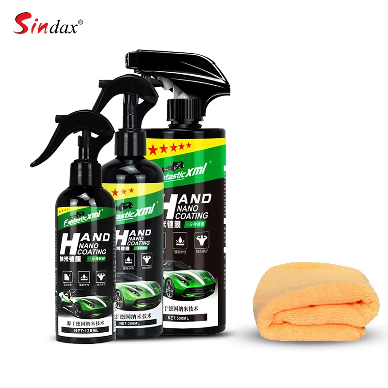 Spray Ceramic Car Top Coating Sealant Nano Glass Polishing Plated Crystal Liquid Hydrophobic Coating Waterproof Agent