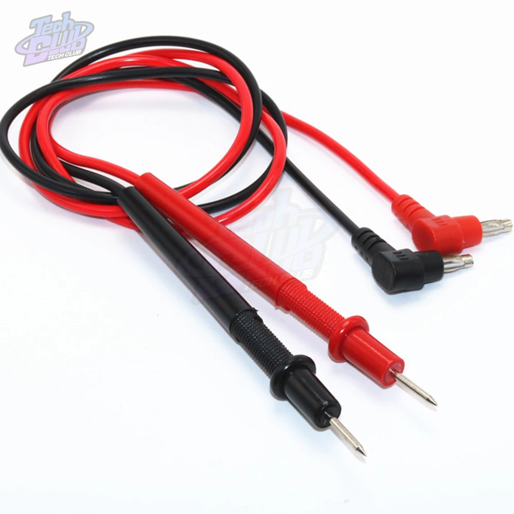 1 Pair Universal Probe Test Leads Pin for Digital Multimeter Needle Tip Meter Multi Meter Tester Lead Probe Wire Pen Cable 20A