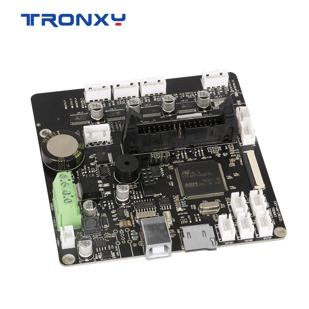 Imagem -03 - Tronxy-silencioso Mainboard com Cabo de Fio Impressora 3d Motherboard Fornecimento Original Upgrade X5sa Xs400 Xy2 Pro