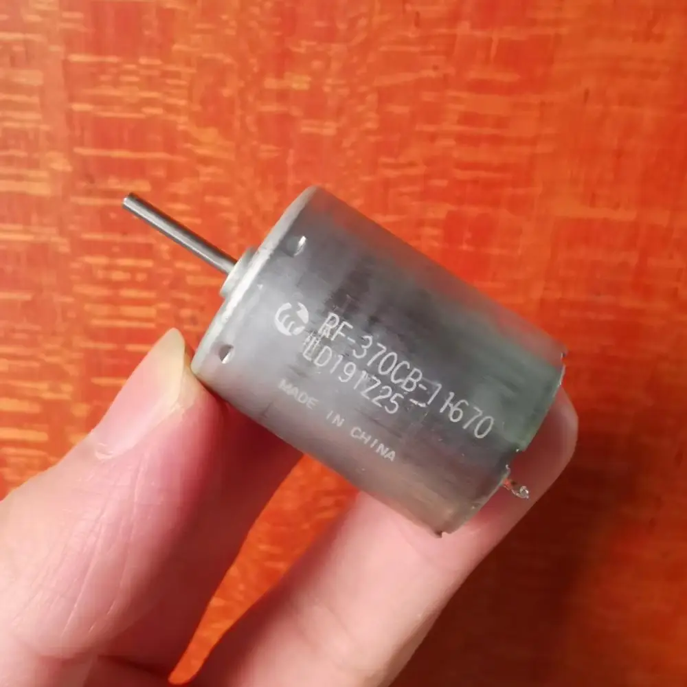 Mabuchi RF-370CB-11670 RF-370CB-10800 370 DC Motor Metal Brush 12v-24v For Precision Digital Electrical Appliances 3100-6250RPM