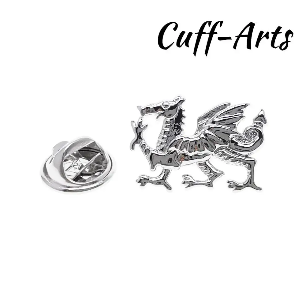 Welsh Dragon Lapel Pin Badge Fashion Jewelry By Cuffarts P10453