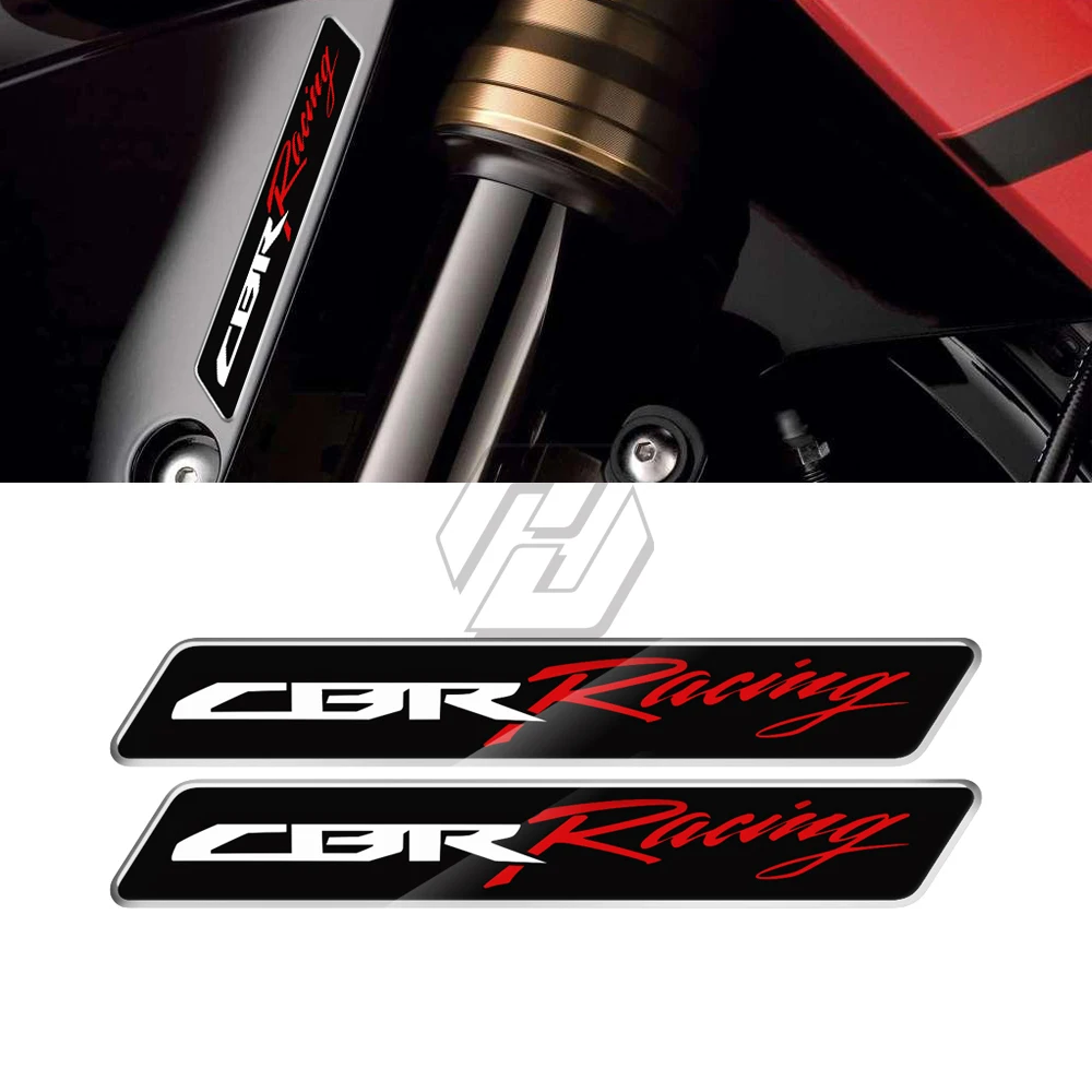 For Honda CBR 150R 250R 300R 600F 600RR 900RR 1000RR 1100XX 3D Resin Motorcycle Sticker CBR Racing