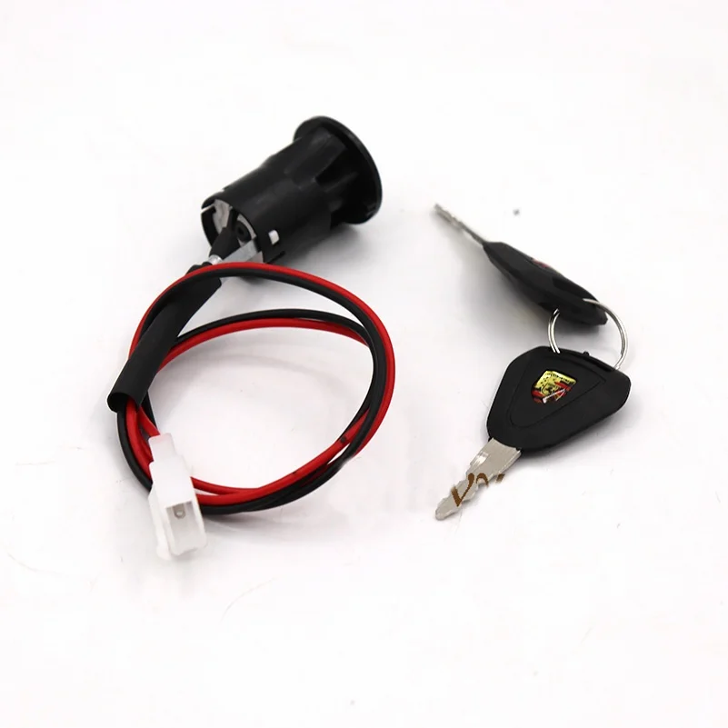 Citycoco Key Switch Power Ignition Switch For Electric Scooter Universal Accessorie With Base Frame