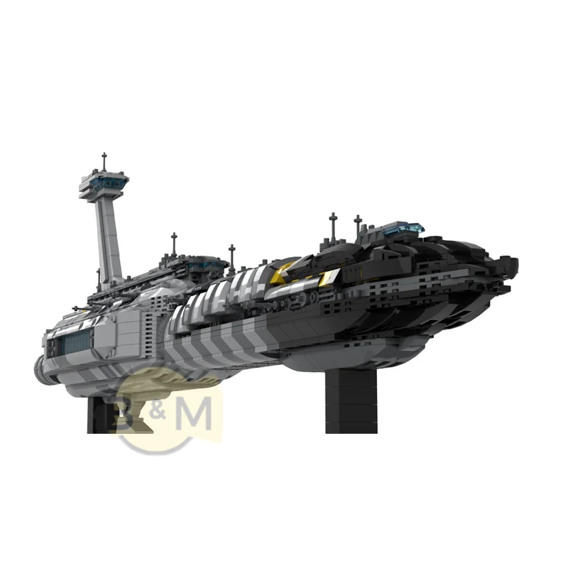 2021 New Space Providence-Class Dreadnought The Invisible Hand model buiding kit block self-locking bricks Christmas gift