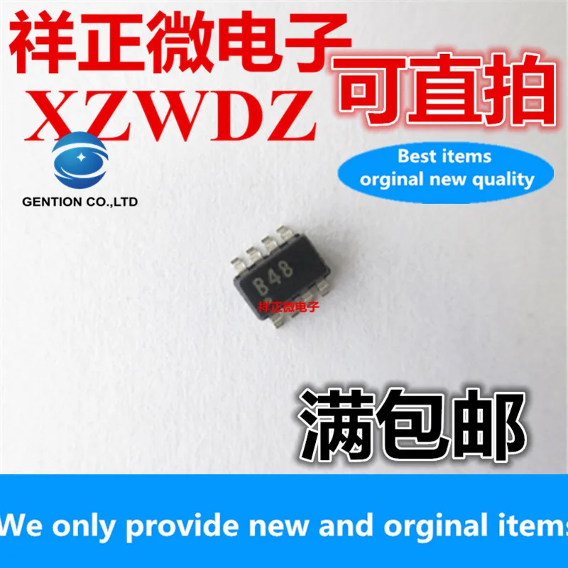 

10pcs 100% orginal new real stock OPA2348AIDCNR OPA2348 silk screen B48 SOT23-8 chip