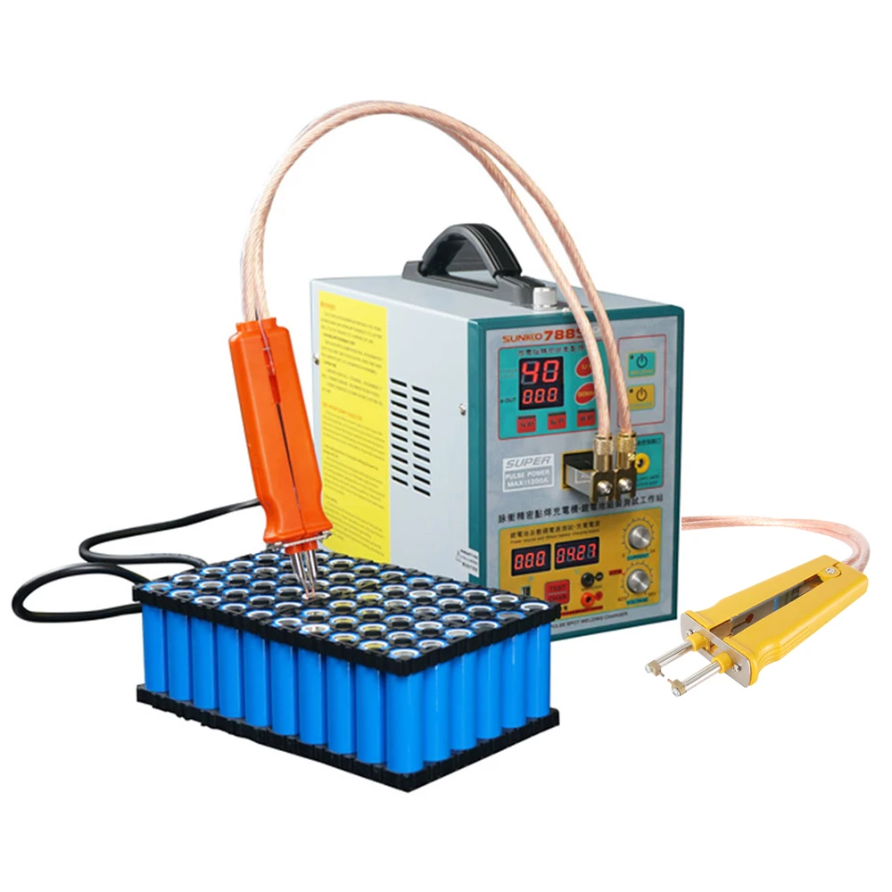 

Battery Spot welder Machine 3.2KW Automatic Pulse 18650 Battery Welding Machine With 71B spot welding pen SUNKKO 788S-PRO