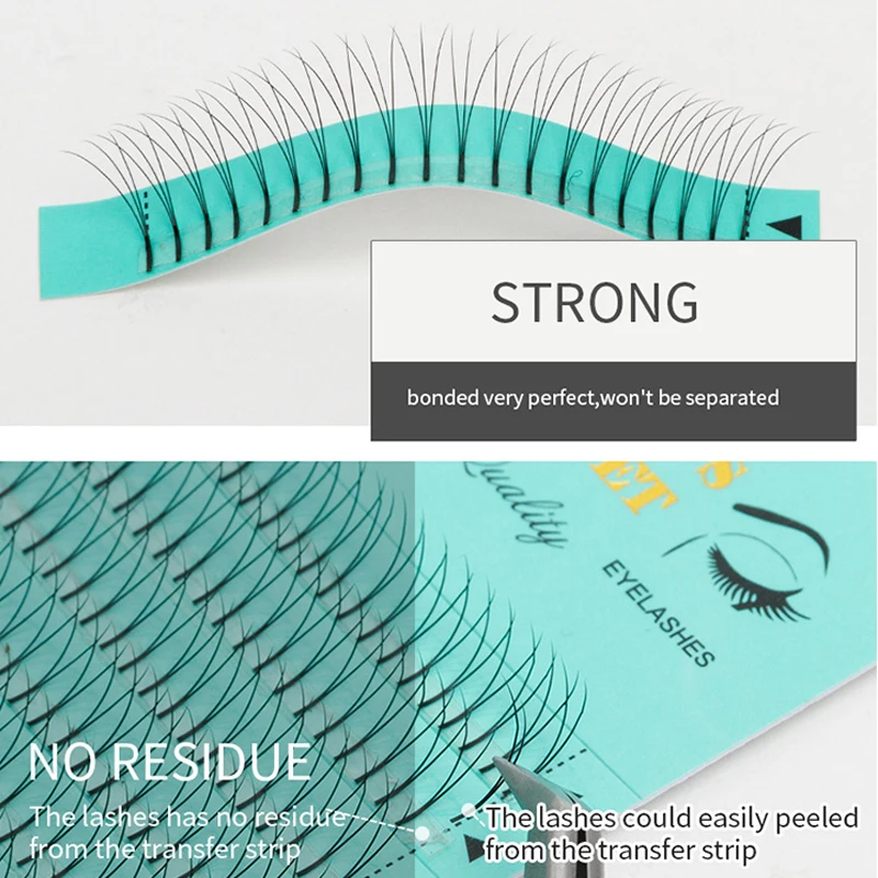 Big eye\'s secret Lashes Extensions Premade volume Fans 2d/3d/4d/5d/6d Faux Mink Eye Lash Russian Volume Eyelash Extension