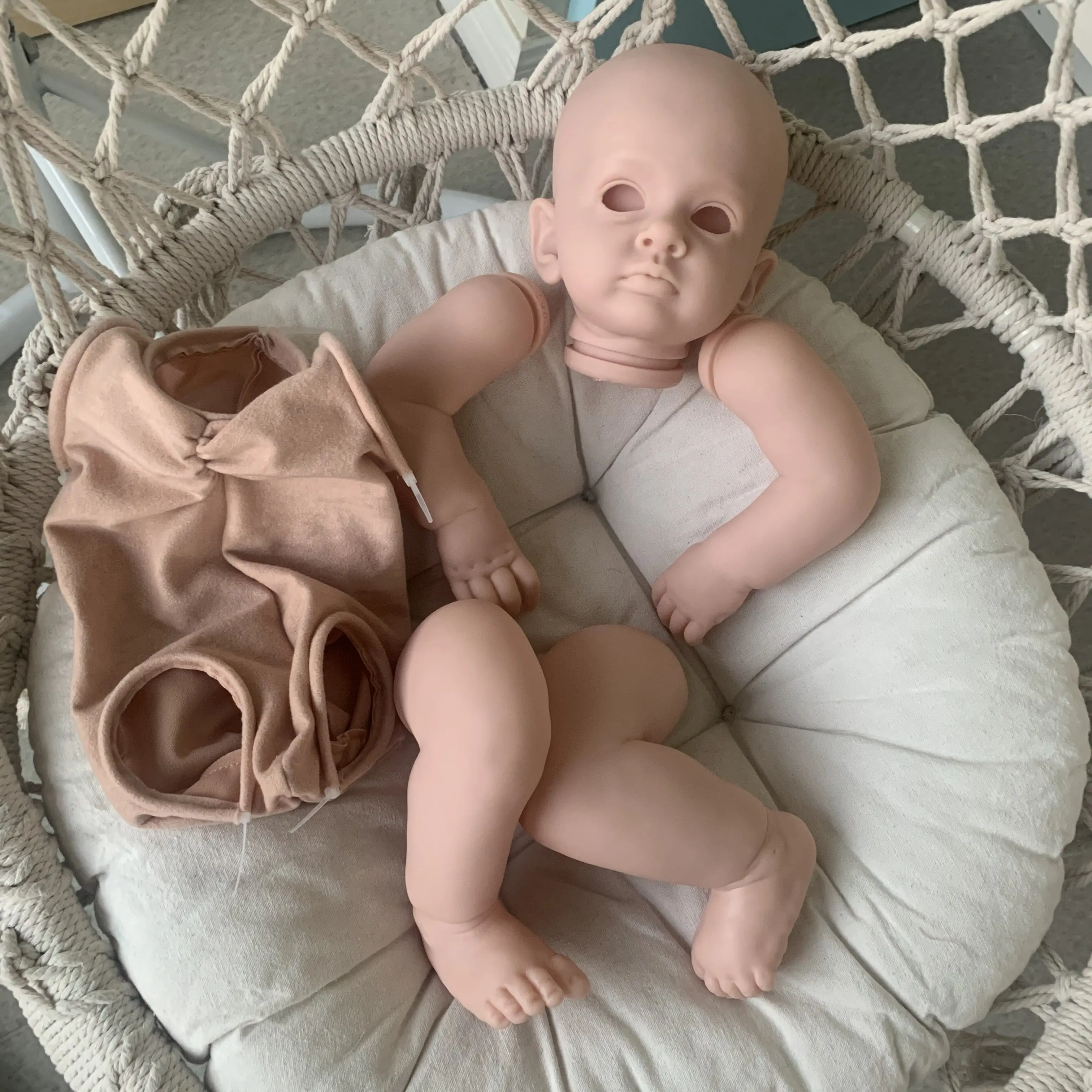 NPK 23 pollici Reborn Doll Kit Tutti con COA Rare Limited venduto Edition Cute Baby fai da te parti di bambole non finite