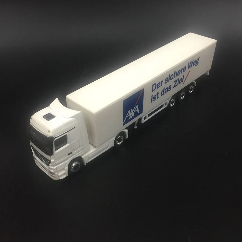 Diecast Alloy 1:87 Shuk Container Truck  Car Model  Adult Collection Static Display Gift  Boy Toys