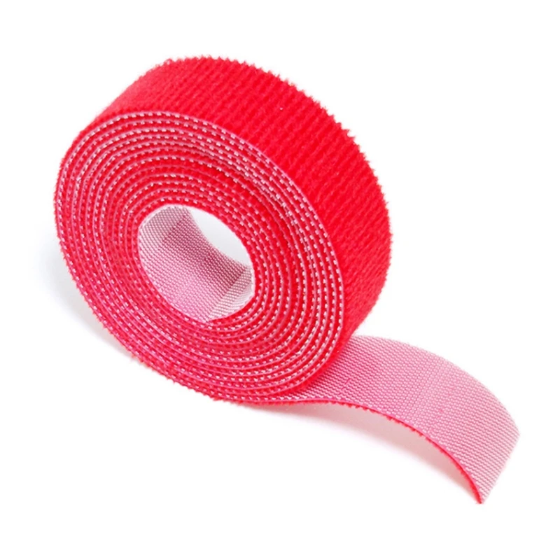 가정용 수납 코드 케이스 홀더 책상 깔끔한 정리 케이블 클립 1 미터 스티커 후크 테이프 헤드폰 와이어