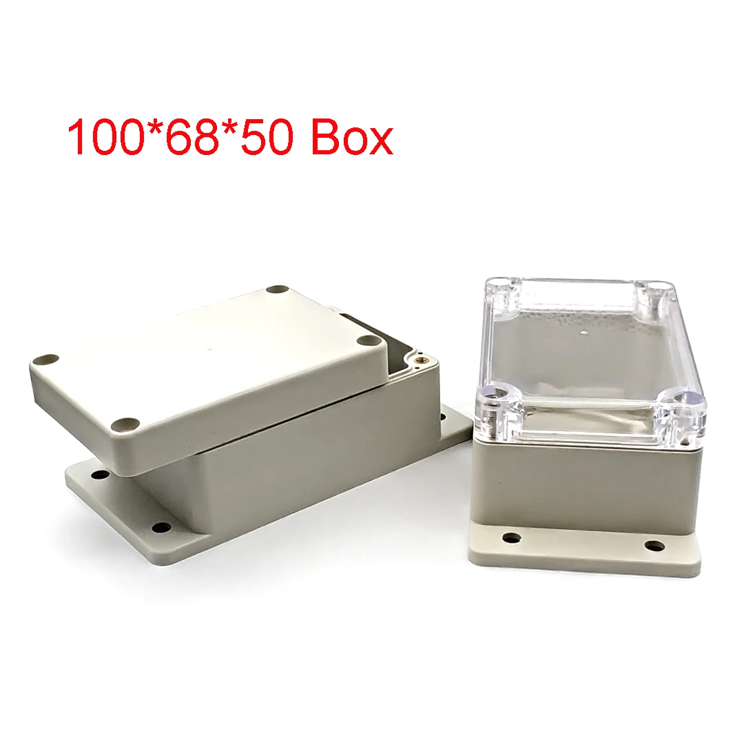 Waterproof Plastic Enclosure Box Electronic Ip67 Project Instrument Case Electrical Project Box ABS Outdoor Junction Box Housing