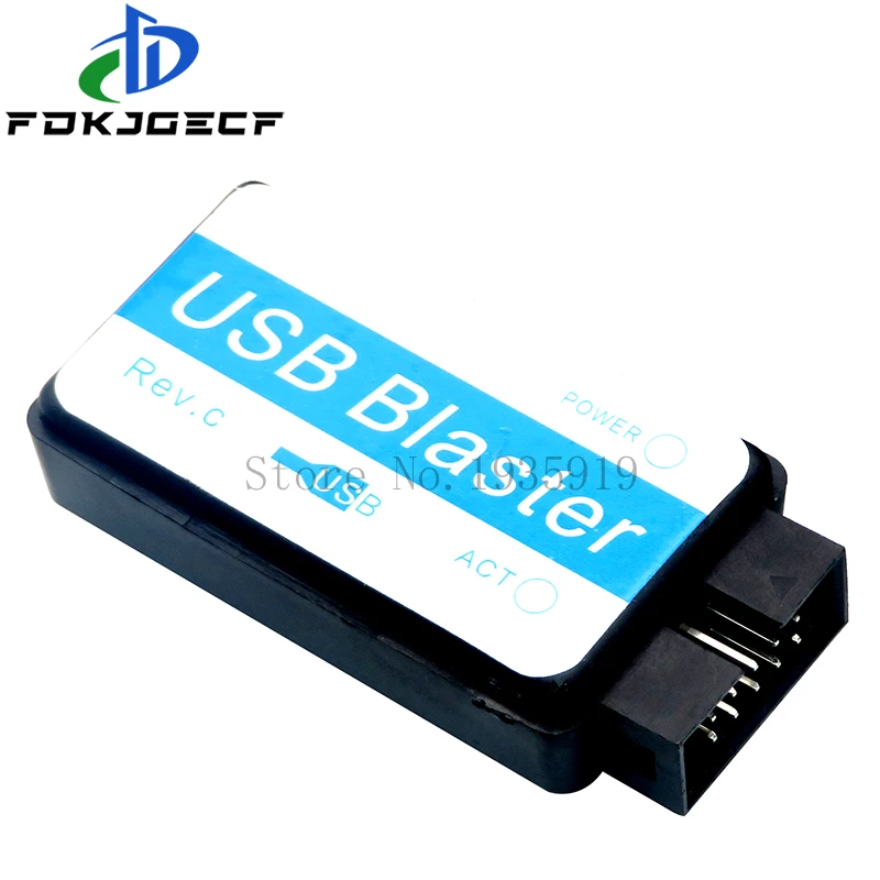 USB Blaster Mini USB Cable 10-Pin JTAG Connection Cable for CPLD FPGA NIOS JTAG Programmer Support All For ATLERA Device