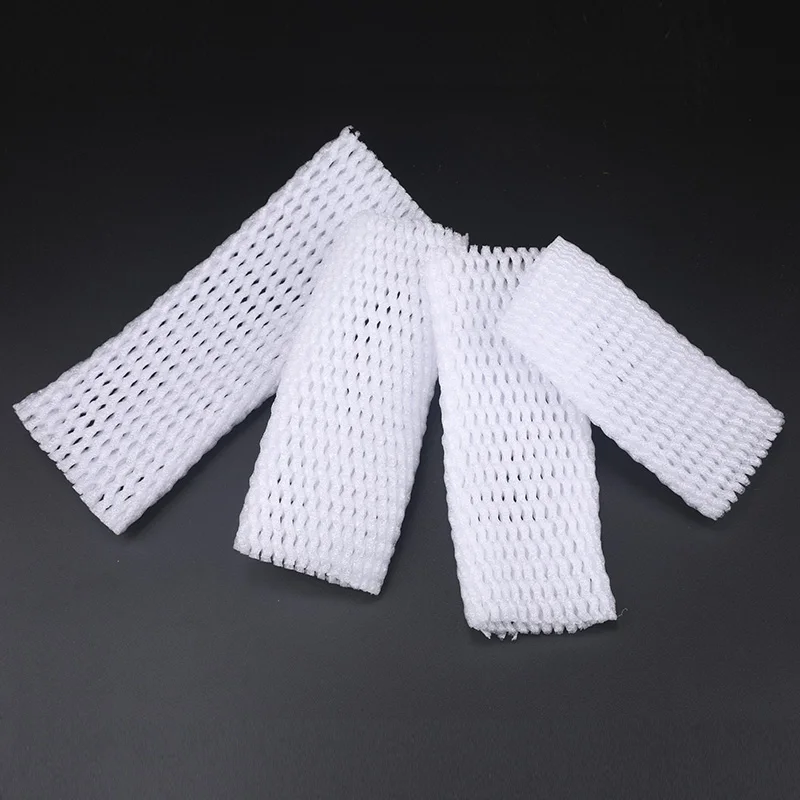 50PC Foam Net Sleeve Pocket Shockproof Protection Transport Packing Vegetable Fruit Wine Bottle Fragile Items Dedicated Mesh Bag