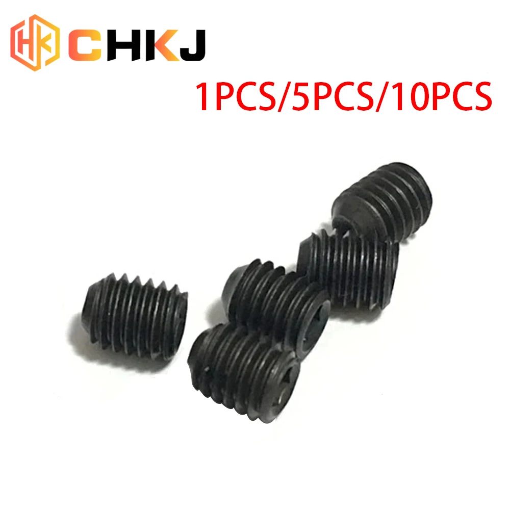 CHKJ 1PCS/5PCS/10PCS/Lot Clamping Screw For WENXING Key Cutting Machine Hex Socket Set Screws For Fixed Cutter