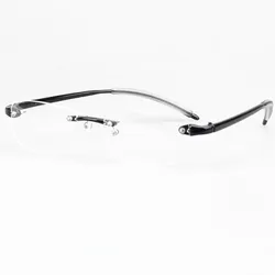 TR90 Rimless Flexible Eyeglass Frames Man Optic Transparent Eyewear Women Glasses Rx Able
