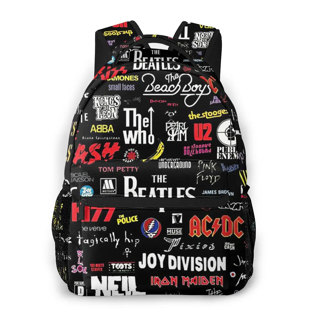 Punk Rock Mochila para Meninas Meninos Mochila Viagem Mochilas para Adolescente escola saco