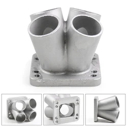 Nuovo Cast 4-1 Turbo header collettore collettore di Unione T3 T4 Con T3 Flangia In Acciaio Inox