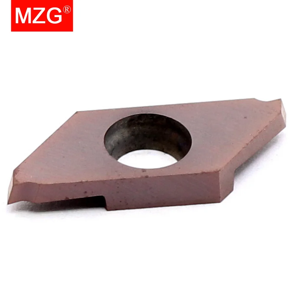 MZG 10PCS CTP CTPA FL ZP15  CNC Lathe Machining Toolholder Small PartsCutting-off Grooving Stainless Steel Solid Carbide Inserts