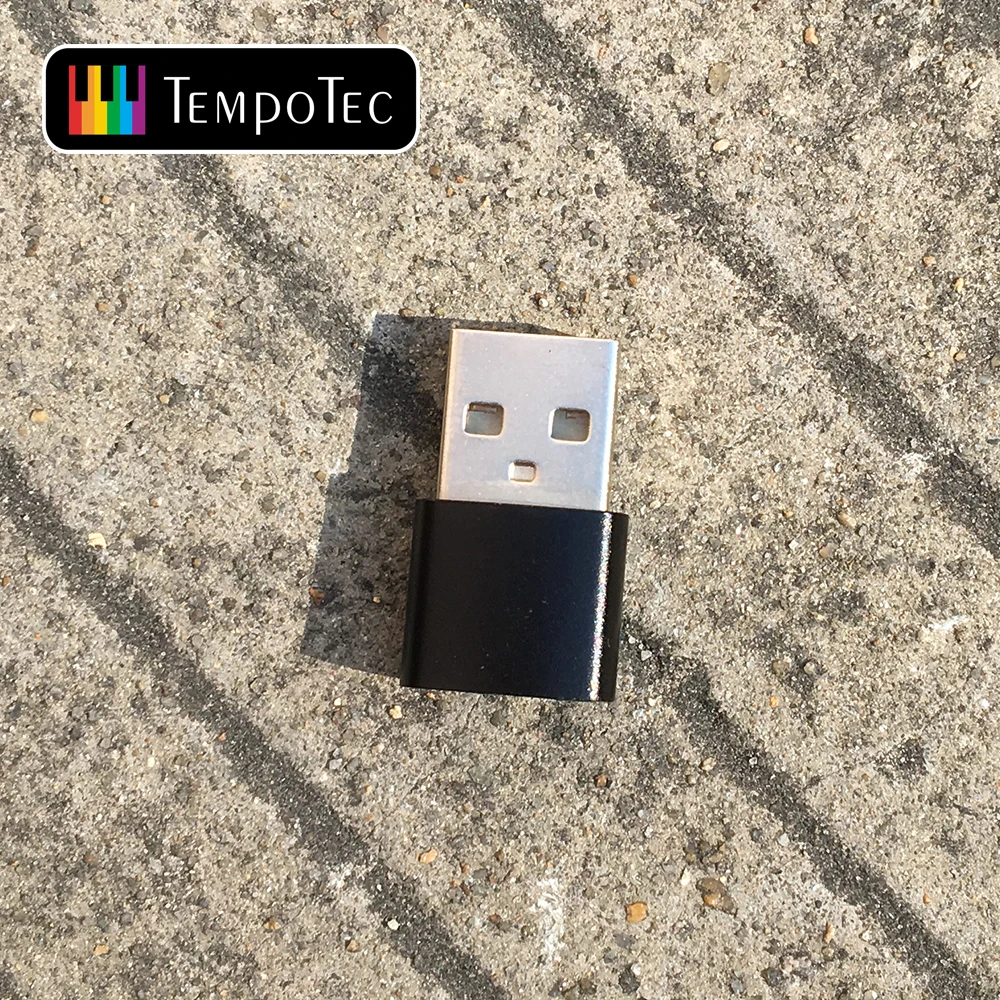 

TempoTec Adapter Female Type-C To Male USB-A Random Color Black or Silver