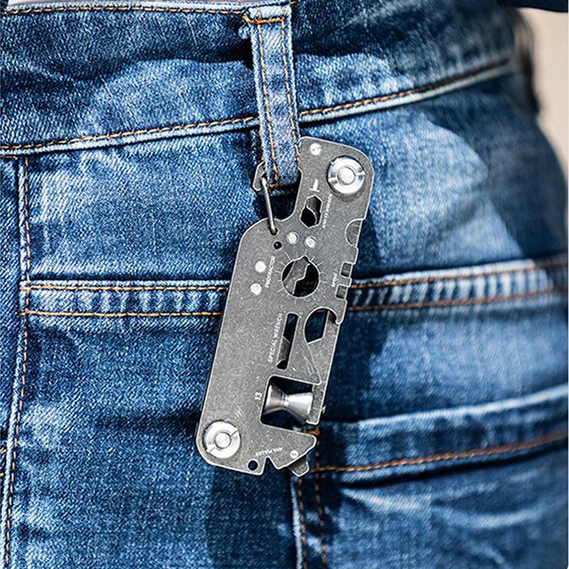 30 في واحد في الهواء الطلق EDC للطي أداة بقاء المعونة ملحق PockeTool 2.0