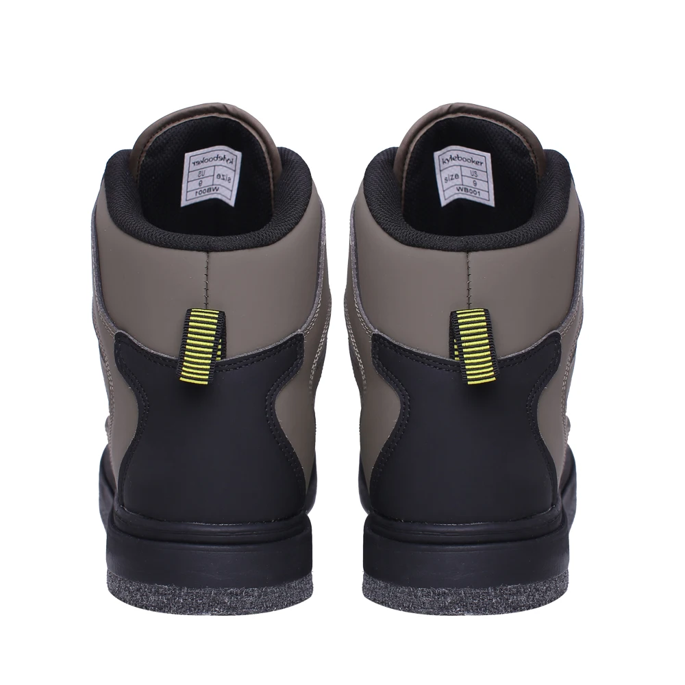 Felt Sole Fishing Wading Boot Breathable Upstream Shoes Anti-slip River Wading Waders Boots