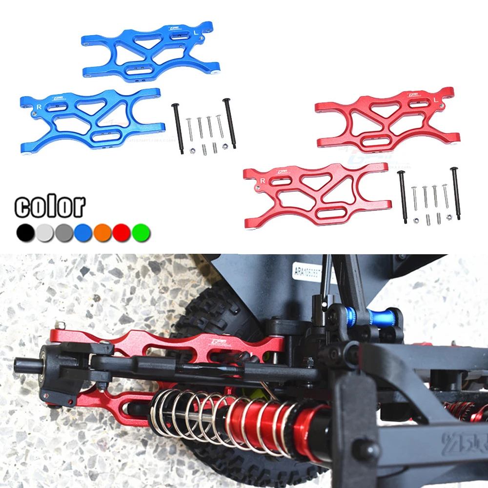 

GPM ARRMA 1/7 MOJAVE EXB 6S Upgrade Accessories Metal Aluminum Alloy Rear Lower Suspension Arms Rear Swing Arm ARA330607