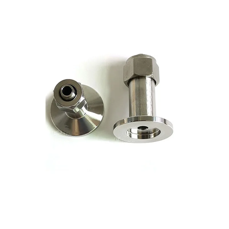304 Rvs KF16 Vacuüm Quick Schroef Joint Quick Twee-Touch Fitting Vacuüm Slang Connector Pu Gas-Type fitting Joint