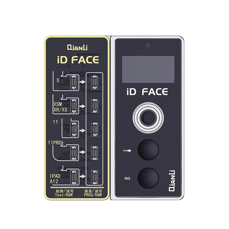 Qianli-detector de ponto de identificação facial para 11, 11pro, promax, x, xs, xsmax, xr, chip, dados de escrita, face id, programador de reparo