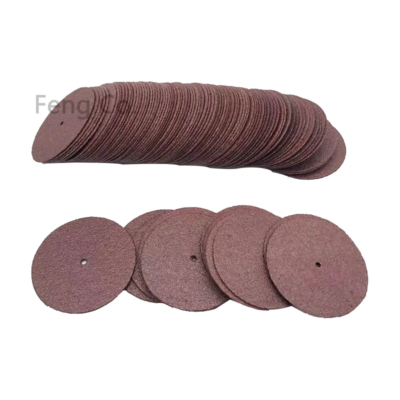 100pcs Dental Lab Ultra Thin Separating Discs Abrasives for Metal Ceramic Crown Cutting Polishing Dentist Material 22x 0.25mm