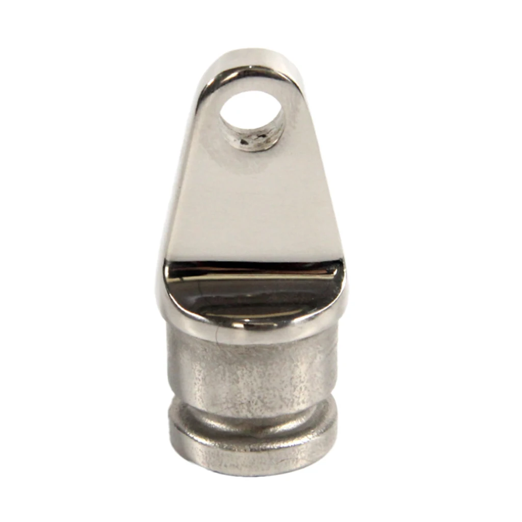 Extremo redondo del ojo interior para Bimini Top, acero inoxidable 316, 22mm, 7/8\'\'
