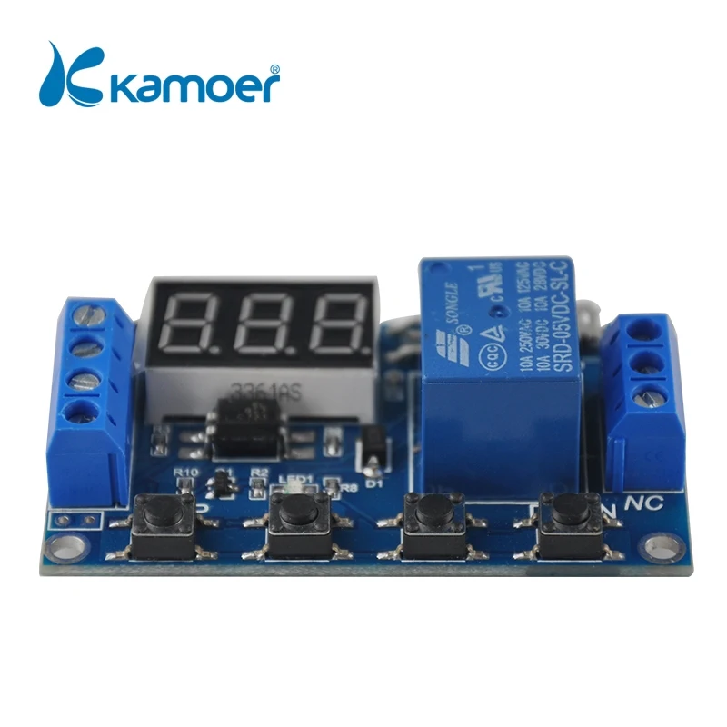 

Kamoer CT001 Micro Pump Timer Control Switch Module For two-wire micro-pumps (Liquid Peristaltic Pump,Diaphragm Pump)