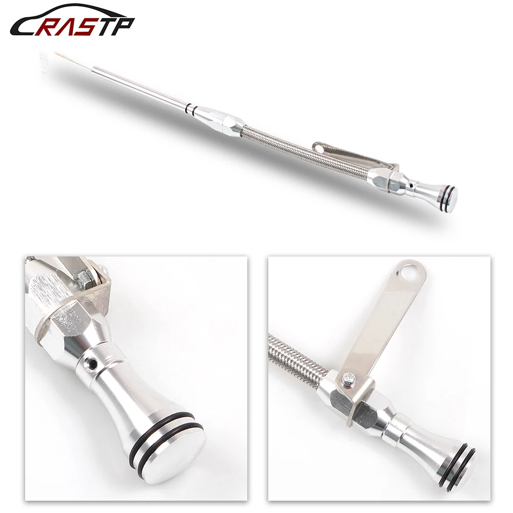 RASTP-New Arrived Stainless Flexible Engine Oil Dipstick For SB Ford 260 289 302 RS-OCC061