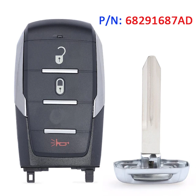 KEYECU OHT-4882056 Für Dodge RAM 1500 Pickup Limited 2019 2020 2021 2022 2023 2024 Smart Keyless 4A Chip Fernbedienungsschlüssel 68442907 – Detail 4