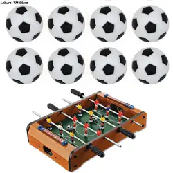 10PCS/Set dia 32mm Plastic Foosball Table Football Soccer Ball Football Fussball Sport Gifts Round Indoor Game High Quality