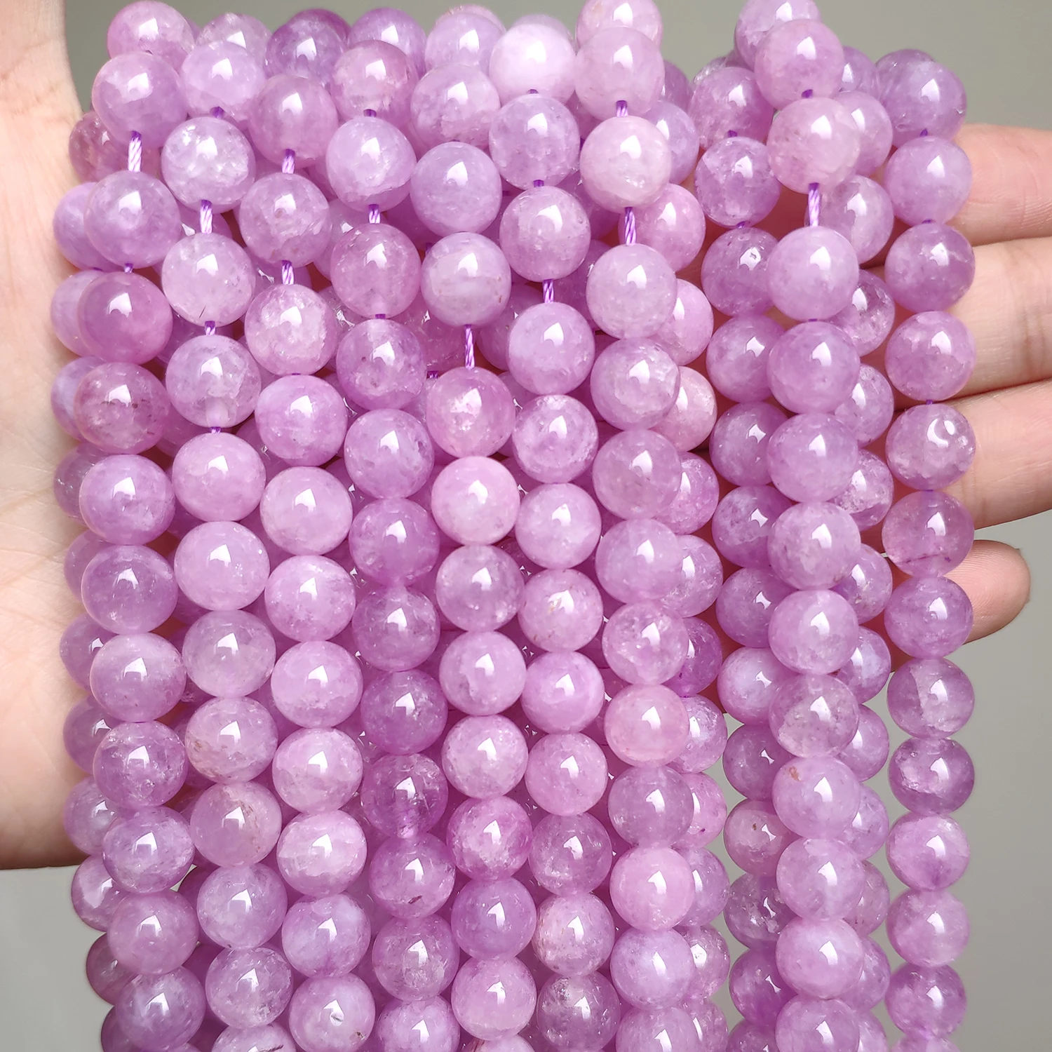 6/8/10mm Groothandel Natuursteen Ronde Chalcedoon Jade Losse Spacer Kralen voor Sieraden Maken DIY armbanden Ketting Accessoires