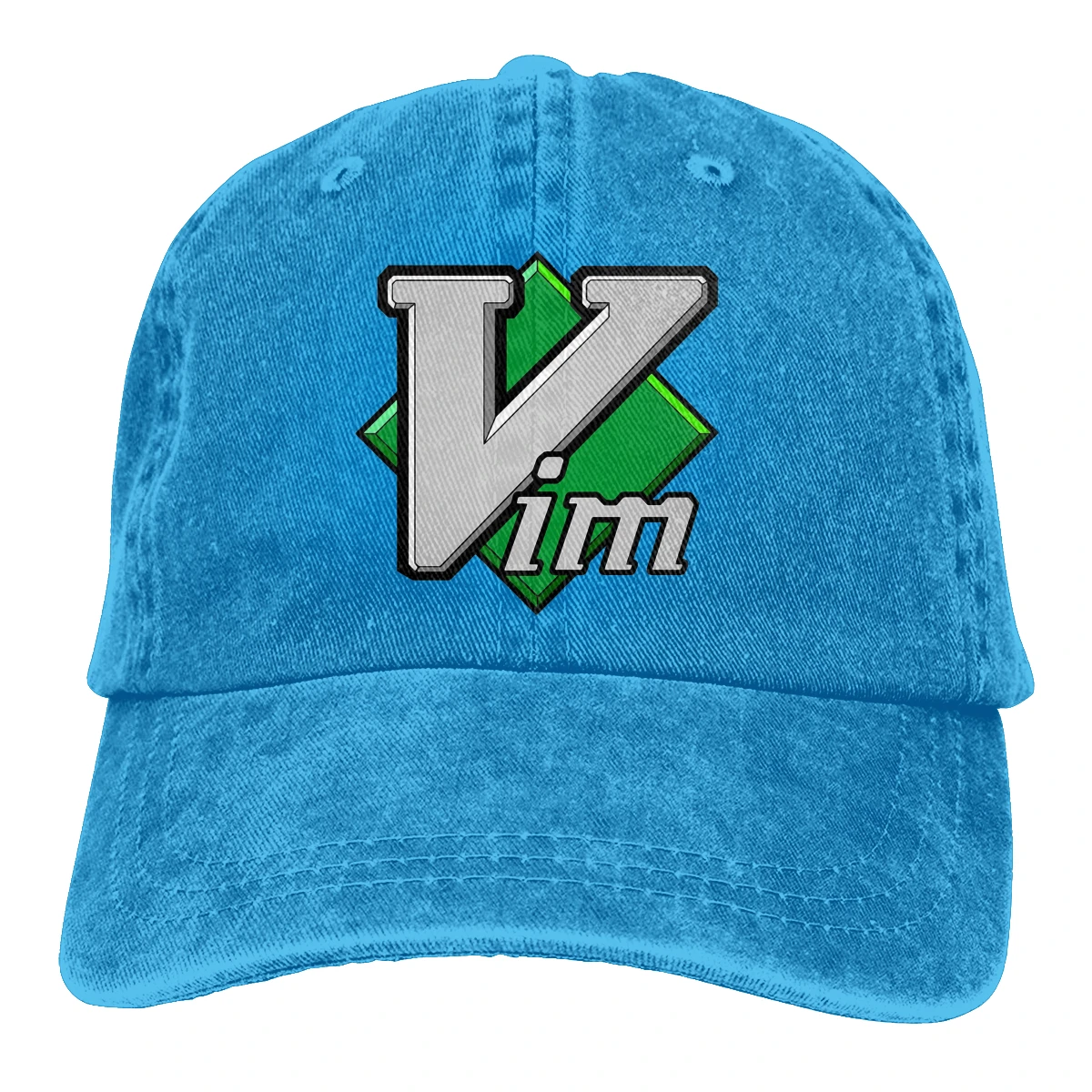 Linux Operating System Tux Penguin Multicolor Hat Peaked Women's Cap VIM Personalized Visor Protection Hats - view 4