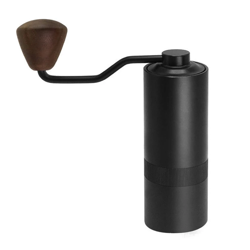 

1PC Manual Coffee Grinder Hand Coffee Mill with Stainless Steel Burr 12 Adjustable Settings Portable Hand Coffee Grinder