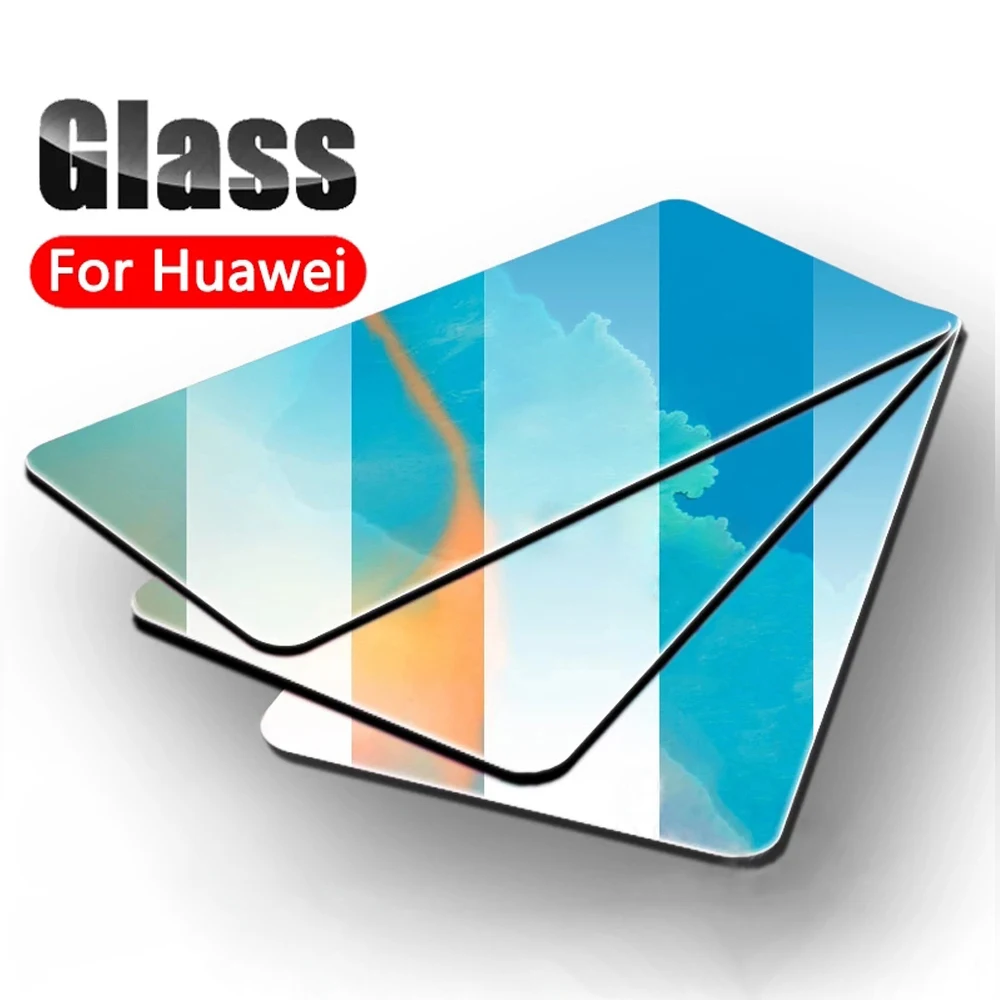 9H glass for huawei mate 20 lite 20X 30 30E pro phone screen protector huawei mate 40 pro plus RS tempered glass protective film