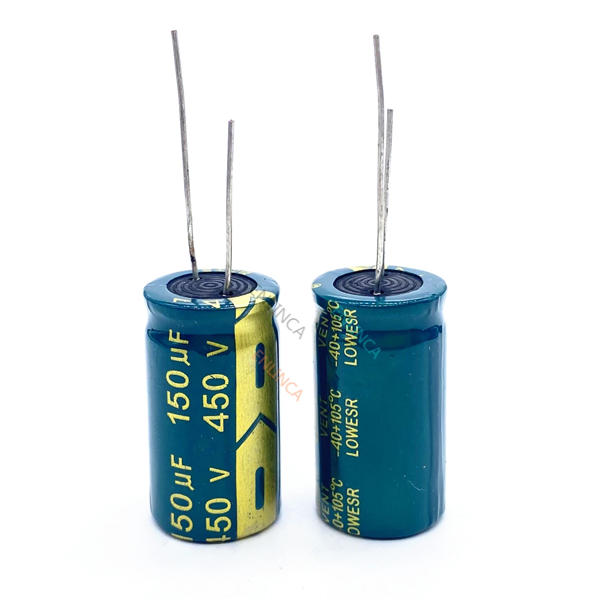 2pcs/lot RA03 450V 150UF size 18*30MM high frequency low impedance 400V150UF aluminum electrolytic capacitor 20%