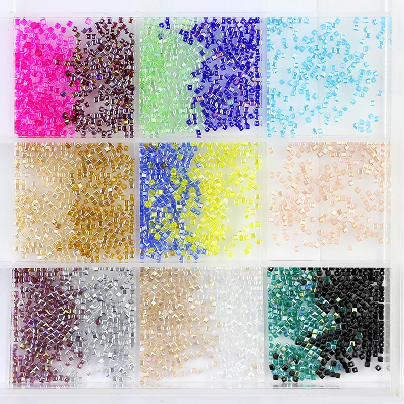 Square Shape Austrian Crystal 2mm 200pcs Glass Loose Beads For Trendy Bracelet Earrings Making DIY Jewelry Accessories Wholesale