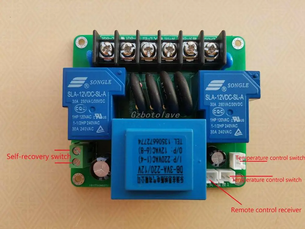 New arrive  high power Class A Power Amplifier Power Soft Start Board DIY Remote Version