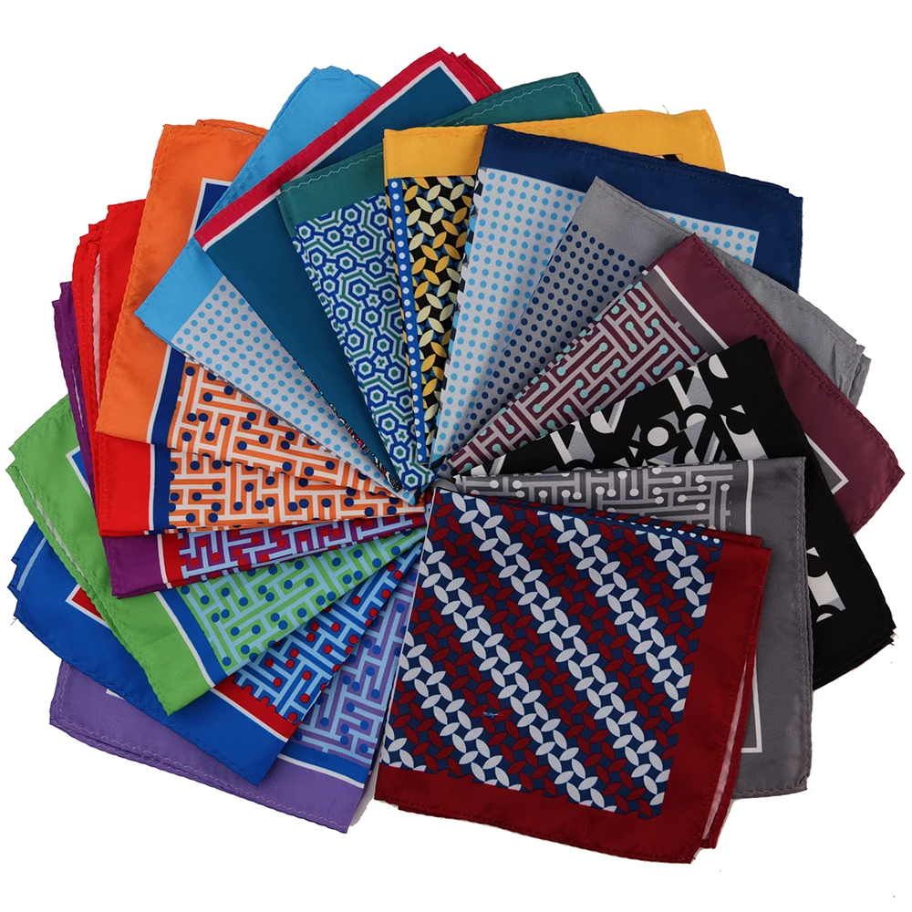 Tailor Smith New Arrival Pocket Squares 30x30cm Handkerchiefs Men Suit Hanky Floral Paisley Chest Towel Fashion Men Accessories