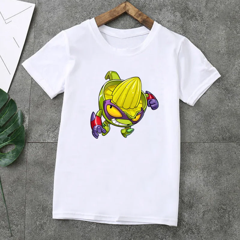 

Summer Fashion Unisex T-shirt Cute Los Super Zings Series 4 Cartoon Kids T-Shirts Short Sleeve Print Boys Girls Tops,ooo5358